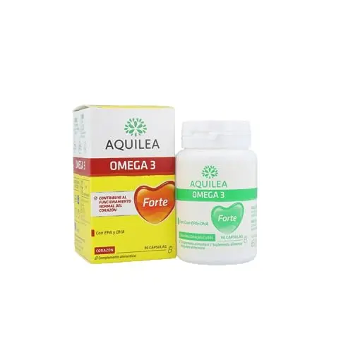 Aquilea Omega 3 90 Cápsulas - Función Cardíaca Normal con Vitamina E