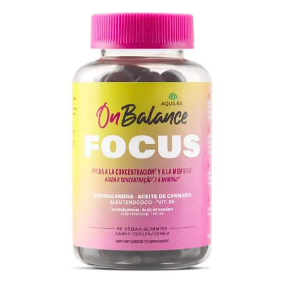 Aquilea OnBalance Focus - 60 Gominolas para Concentración y Memoria