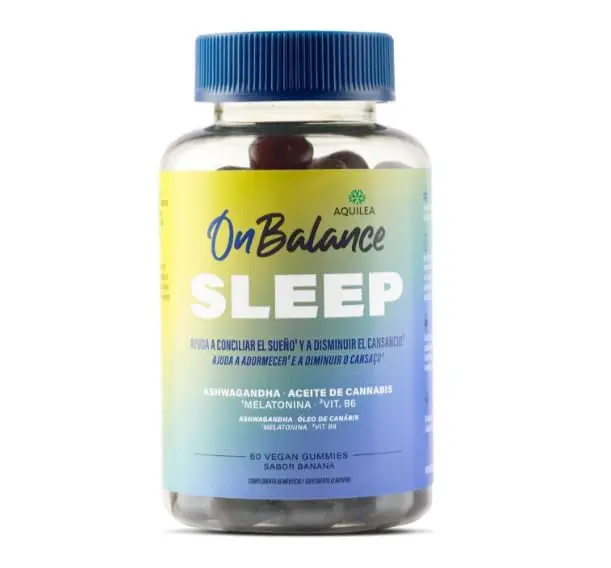 Aquilea OnBalance Sleep 60 Gominolas - Melatonina y Ashwagandha para Dormir