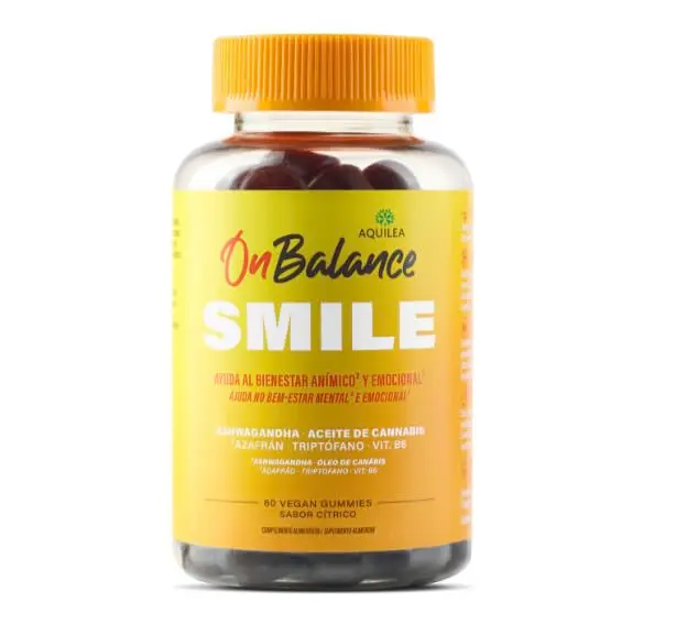 Aquilea OnBalance Smile - 60 Gominolas para Bienestar Anímico y Emocional