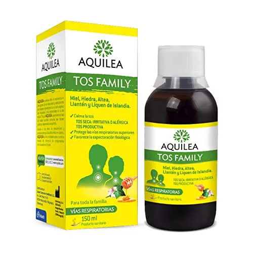 Aquilea Tos Family 150 ml - Jarabe Natural con Miel para Tos Seca y Productiva
