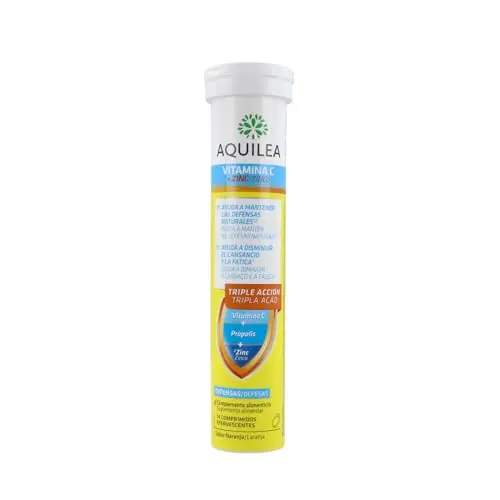 Aquilea Vitamina C + Zinc 14 Tabletas Efervescentes - Defensas Naturales