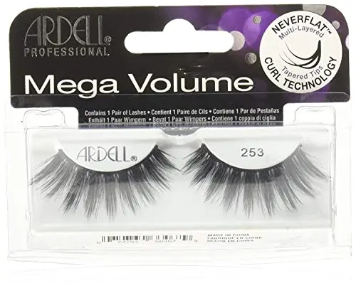 Ardell Mega Volume Lash 253 - Pestañas Postizas Profesionales