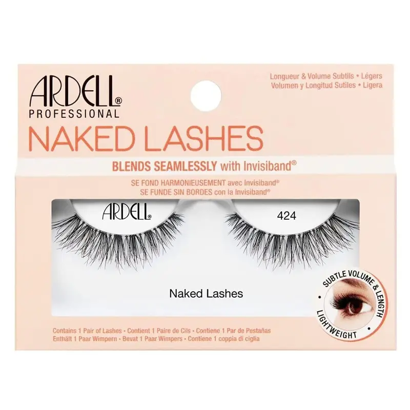Ardell Naked Lash 421 - Pestañas Postizas Centro Largo y Volumen Medio