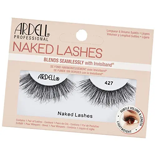 Ardell Naked Lashes 427 - Pestañas Postizas con Banda Invisible Invisiband