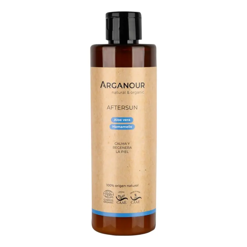 Arganour Natural & Organic Aftersun 200ml - Hidratación y Regeneración Post-Solar
