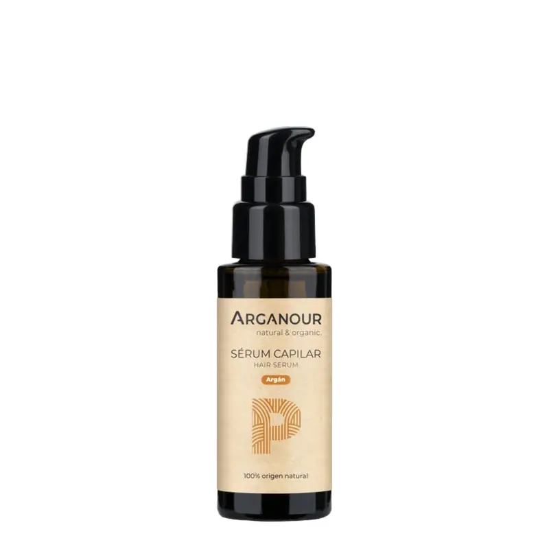 Arganour Sérum Capilar Aceite de Argán 50 ml - Hidratante sin Aclarado
