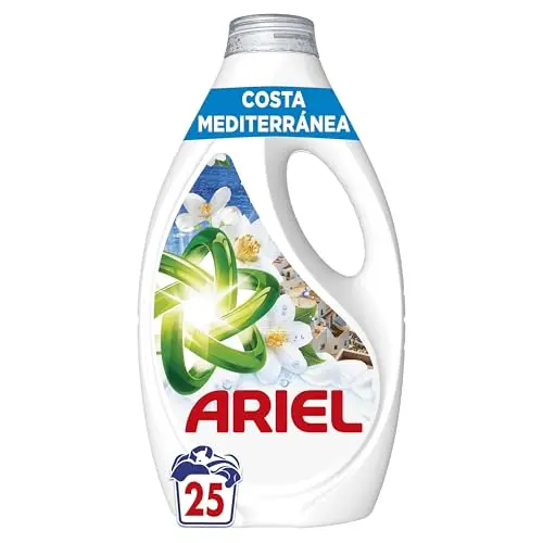 Ariel Brisa Marina y Jazmín - Detergente Líquido 25 Lavados