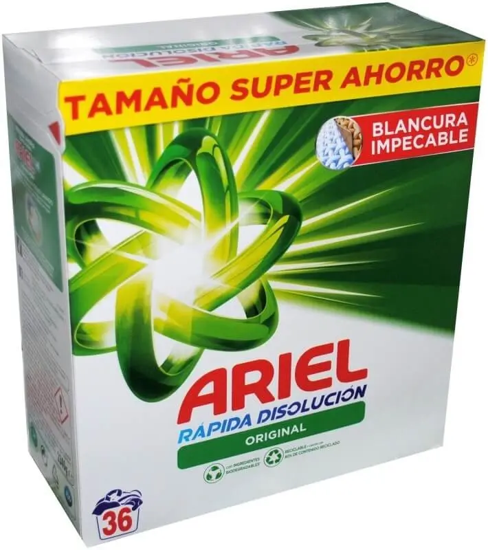 Ariel Original Maleta 30 + 6D Rápida Disolución