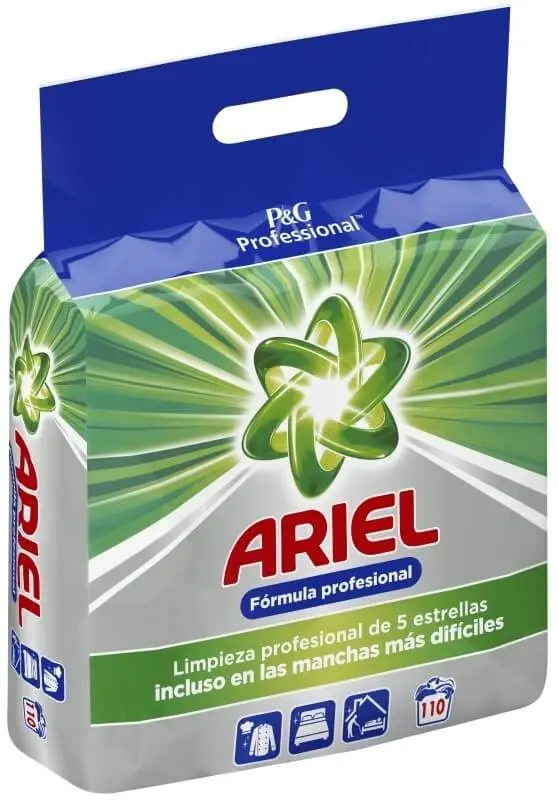 Ariel Professional Detergente en Polvo 110D 7,15Kg