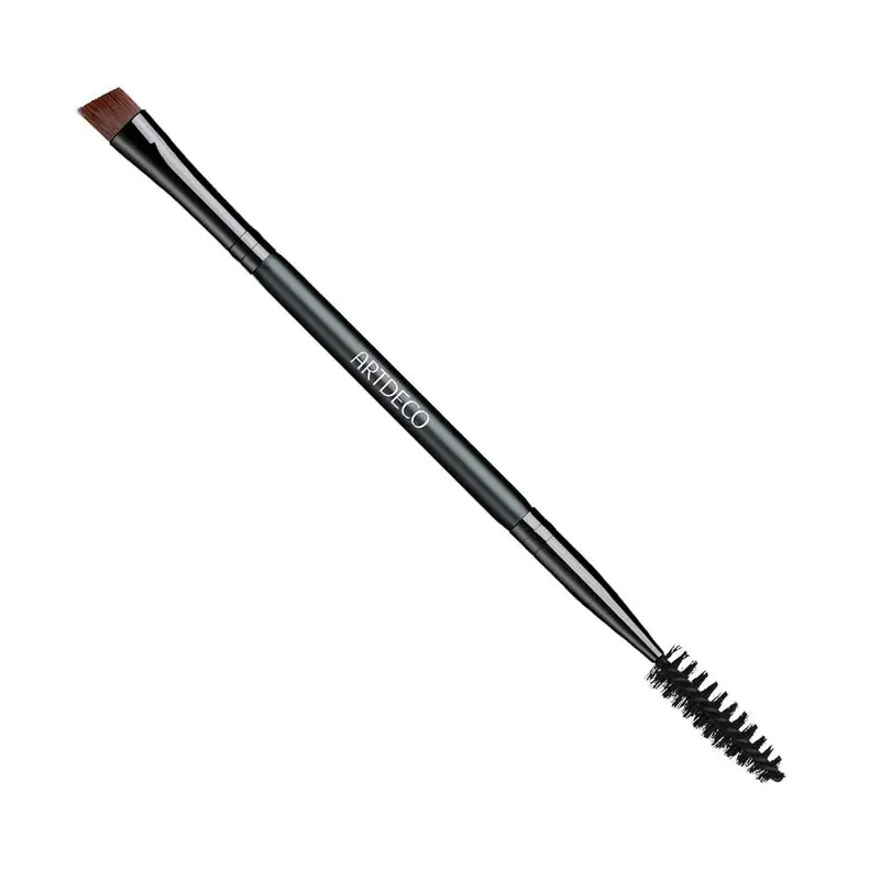 Artdeco 2 en 1 Brocha Perfección de Cejas - Pincel Angular y Spoolie