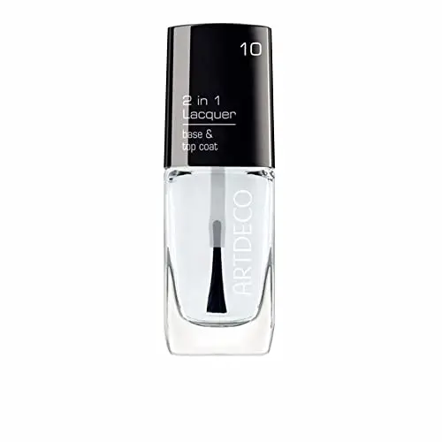 Artdeco 2 in 1 Lacquer Base & Top Coat - Esmalte Transparente Dual 10 ml