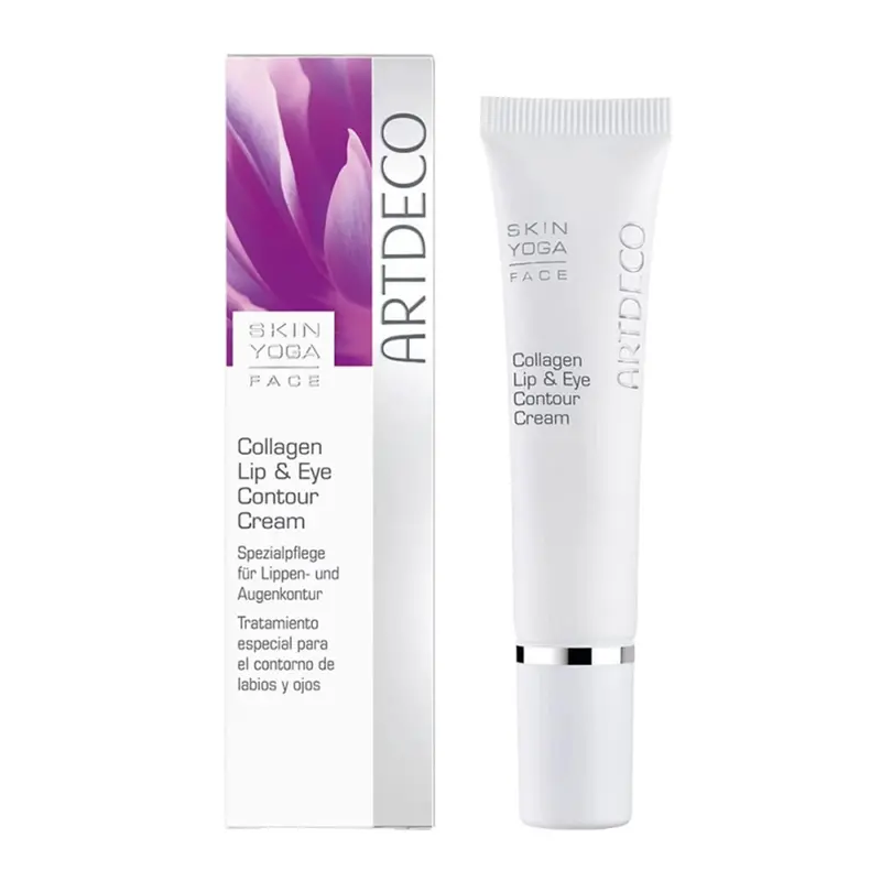 Artdeco Collagen Lip & Eye Contour Cream - Tratamiento Especializado 15ml