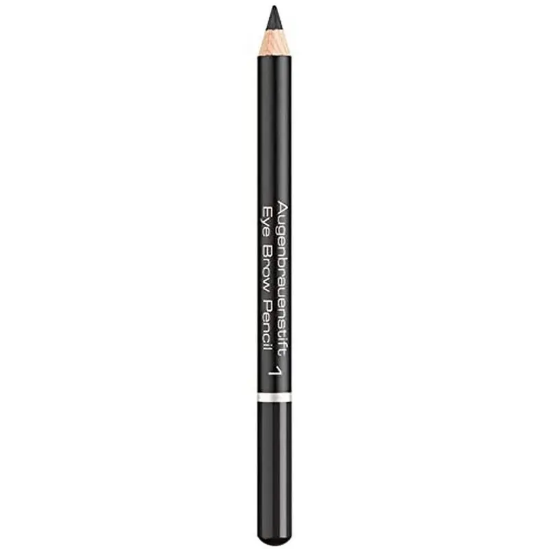 Artdeco Eye Brow Pencil 1 Black - Lápiz de Cejas de Larga Duración