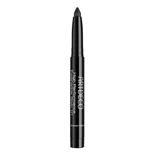 Artdeco High Performance Eyeshadow Stylo Negro - Sombra de Ojos Stick Resistente al Agua