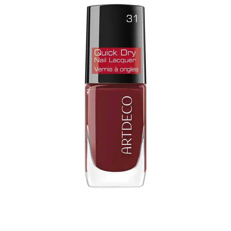ARTDECO QUICK DRY Esmalte de Uñas Confident Red - Secado Rápido 10ml