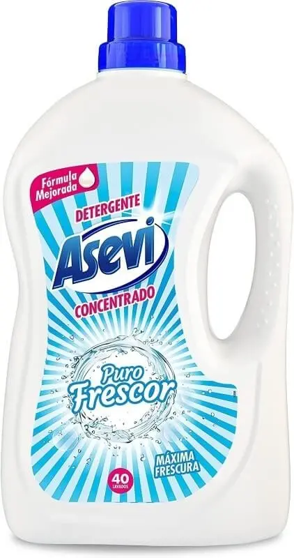 Asevi Detergente Concentrado Puro Frescor 2,28 L 40D