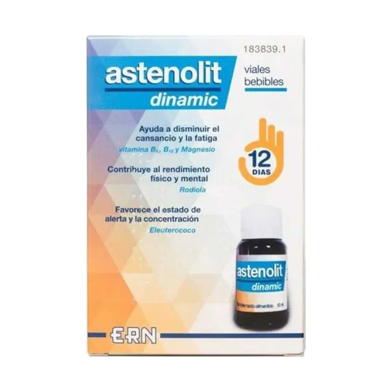 ASTENOLIT DINAMIC 12 VIALES BEBIBLES