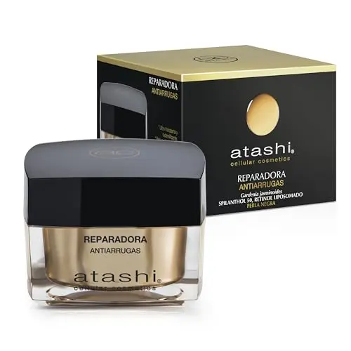 Atashi Antiedad Crema Reparadora Antiarrugas 50ml - Efecto Lifting Natural