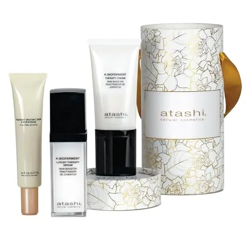 Atashi Cofre Ritual Reactivador de Juventud - K-Bioferment Therapy Cream + Serum
