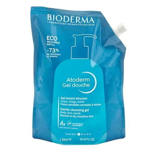 Atoderm Gel Ducha Eco-Refill 1000 ml - Recarga sin Jabón Bioderma