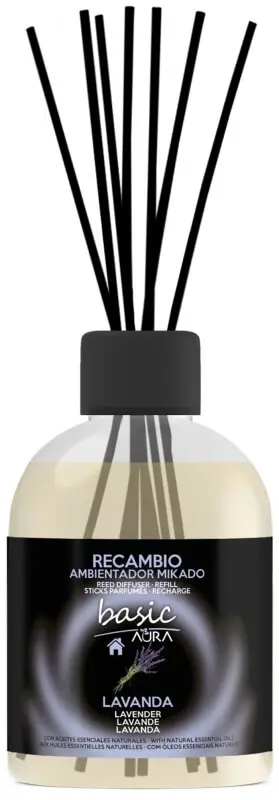 Aura Ambientador Varitas Lavanda 500 Ml