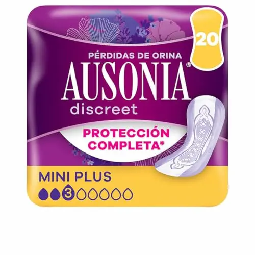 Ausonia Discreet Mini Compresas para Incontinencia 20 Unidades