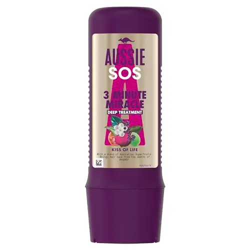 Aussie 3 Minute Miracle SOS Kiss Of Life - Mascarilla Reparadora Vegana 200ml