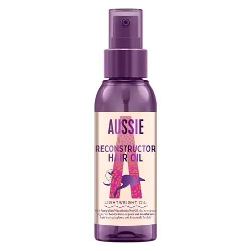Aussie Aceite Reconstructor Capilar 100ml - Fórmula Ligera No Grasa