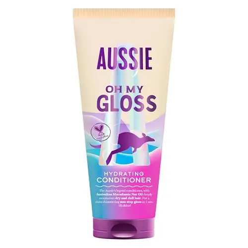 Aussie Oh My Gloss Acondicionador Hidratante 200ml - Brillo y Suavidad