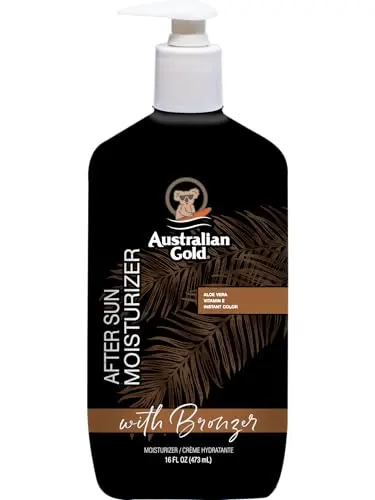 Australian Gold After Sun Moisturizer Body Cream with Bronzer 473 ml