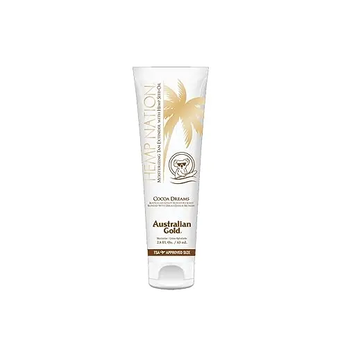 Australian Gold Hemp Nation Cocoa Moisturizer - Extensor de Bronceado Hidratante 83ml