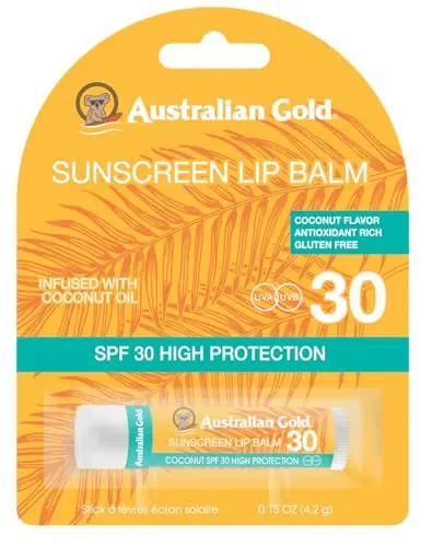 Australian Gold Lip Balm SPF30 Coconut Oil - Bálsamo Labial Protector 4,2g