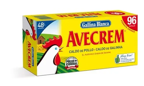 Avecrem Caldo De Pollo 96 Pastillas