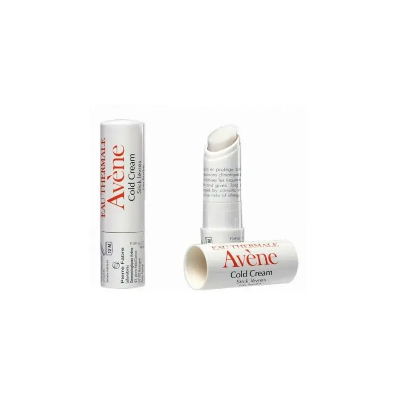 Avène Cold Cream Stick Lábios Duplo - Bálsamo Hidratante Nutritivo