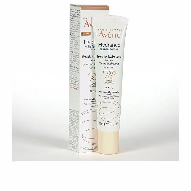 Avène Hydrance BB Emulsión Hidratante Ligera con Color 40 ml