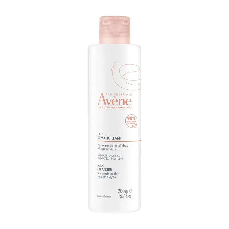 Avène Leche Limpiadora Desmaquillante 200 ml - Piel Seca y Sensible