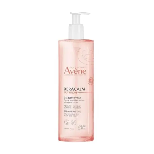 Avène Xeracalm Nutrition Cleansing Gel 750ml - Gel Limpiador Nutritivo para Pieles Secas y Sensibles