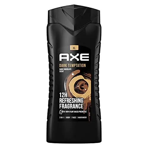 Axe Gel de Ducha Dark Temptation 400ml - Fragancia Seductora para Hombre