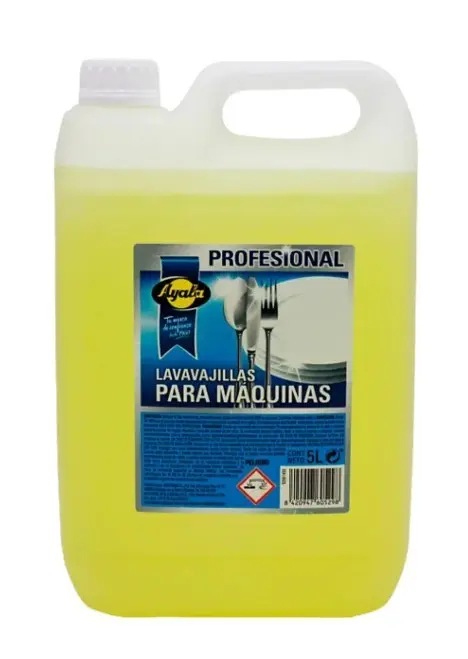 Ayala Lavavajillas Para Máquinas Profesional 5L - Máxima Potencia para una Vajilla Reluciente