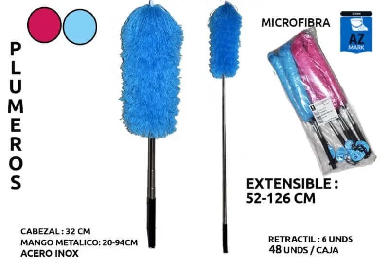 Azmark Plumero Microfibra 125 CM