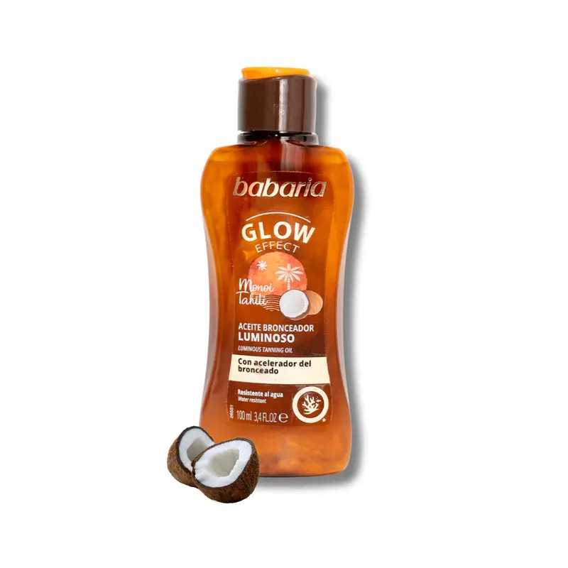 Babaria Aceite Corporal Autobronceador Coconut 100ml - Formato Viaje