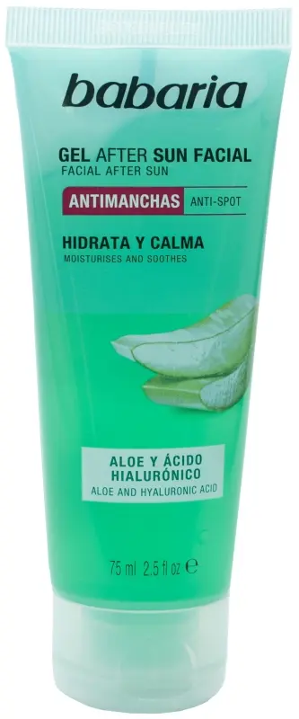Babaria Antimanchas Gel After Sun Facial 75 ml