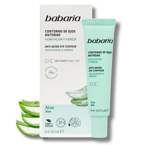 Babaria Contorno de Ojos Antiarrugas con Aloe Vera - 15ml