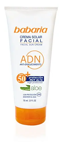 Babaria Crema Solar Facial Anti-envejecimiento SPF50+ 75ml