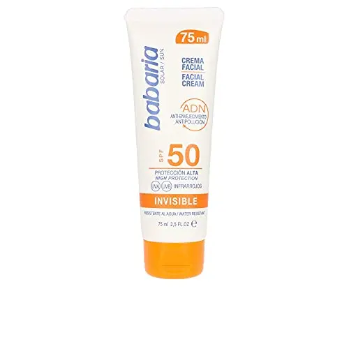 Babaria Crema Solar Facial Invisible SPF 50 - 75 ml