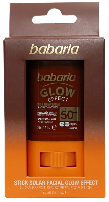 Babaria Glow Effect Stick Solar Facial SPF 50+ 20 ml