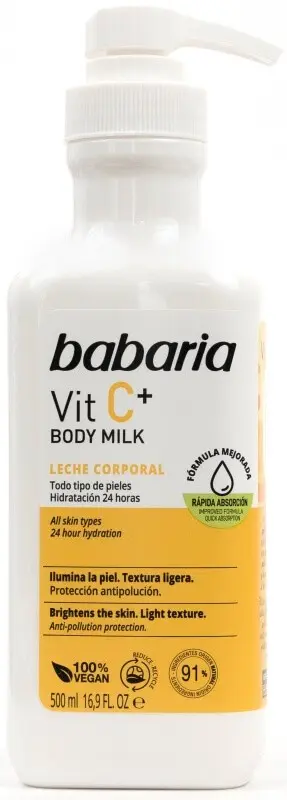 Babaria Leche Corporal Vitamina C 500 Ml