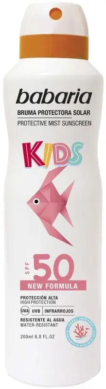 Babaria Leche Solar Bruma Kids F50 200 ml