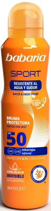 Babaria Leche Solar Bruma Sport F50 200 ml